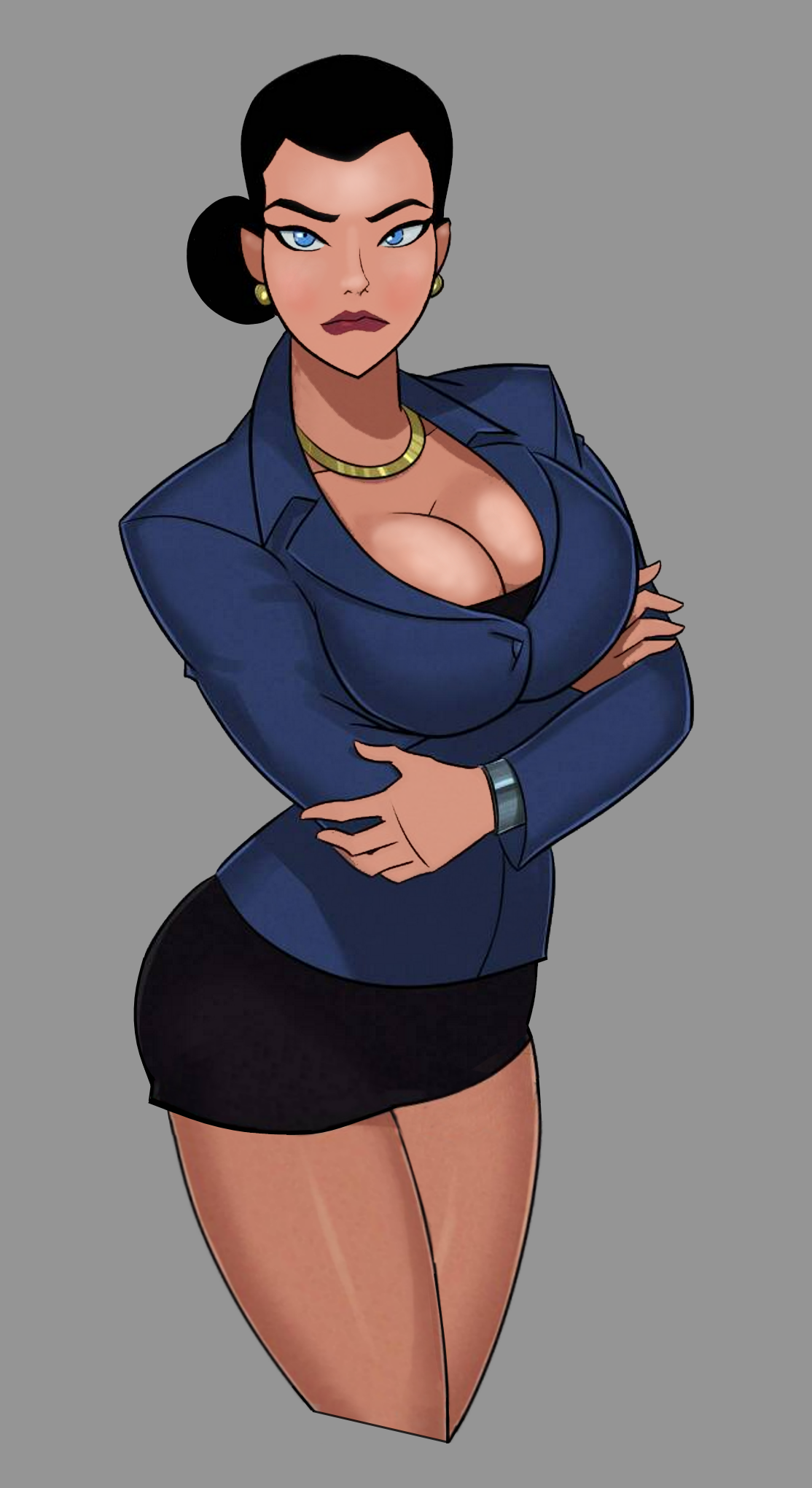 Diana Wonder-Woman in her Office Attire (Arosto)