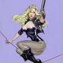 Black Canary with Pistole