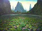 lotus lake by rodulfo