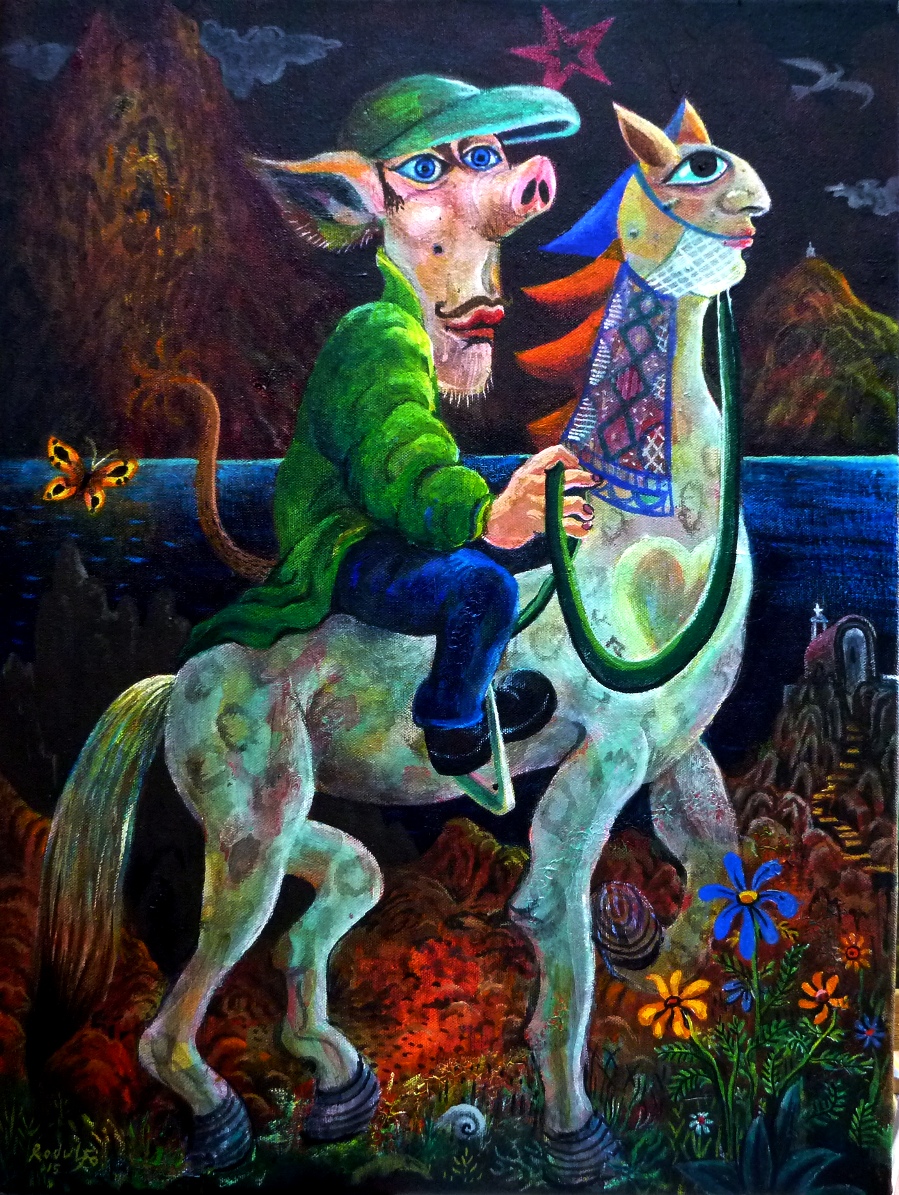 Wandering Fool 45x60cm