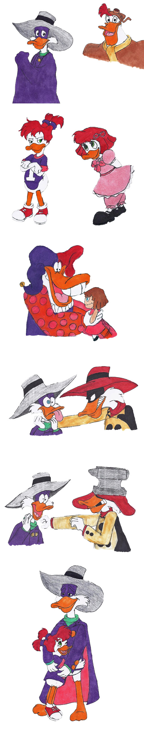 Darkwing Duck sketchdump