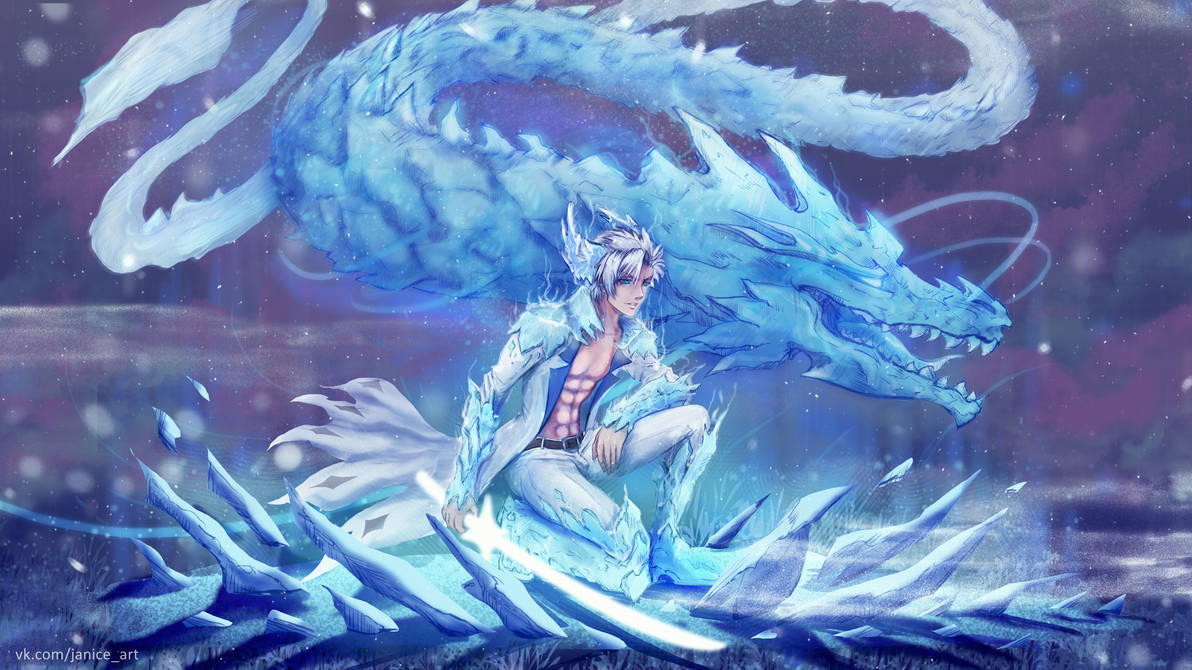 Hitsugaya Toushiro /old piece redraw 2010-2022 by JaniceGubina on ...