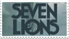 Seven Lions Stamp