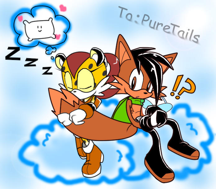 Gift to PureTails by Redztheartist on DeviantArt