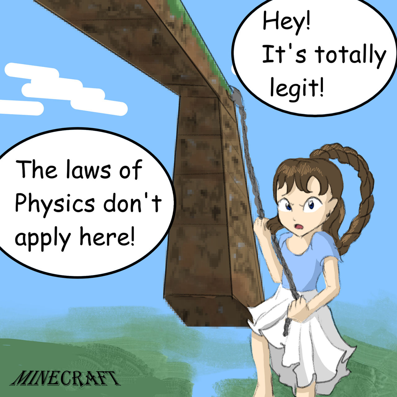 Minecraft Math/physics Minecraft Physics by MinaLovesArt on DeviantArt