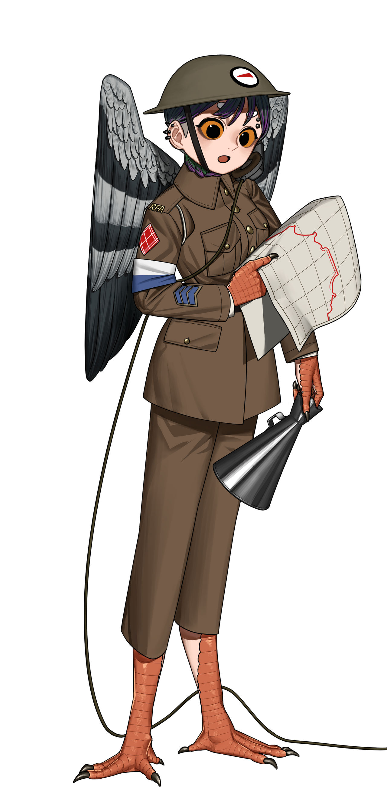 WW1 British signaller by PzKpfwI on DeviantArt