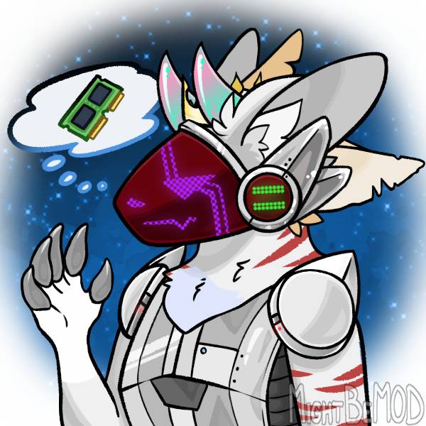 Free protogen adopt! (adopt closed.) by BendyDaily on DeviantArt