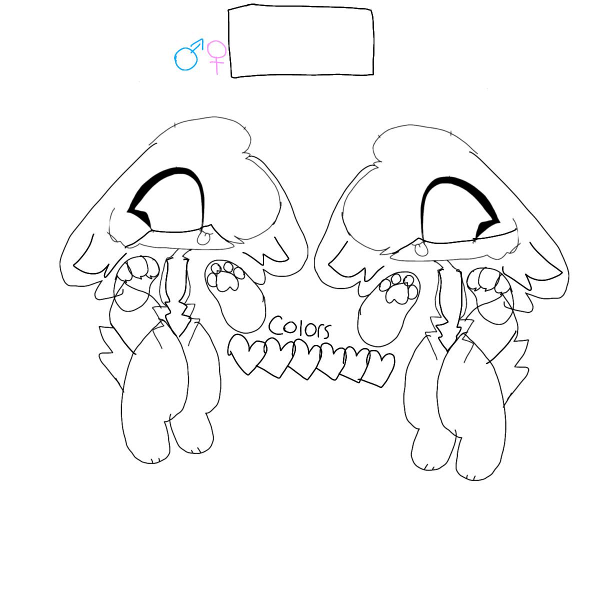 Furry Base Rabbit Standing F2u bunny base by CreamTheFennecFox on DeviantArt
