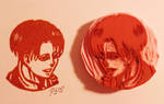 Smiling Levi Stamp by CutiePoppers
