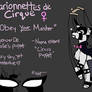 [OC Reference Sheet] - Marionettes De Cirque