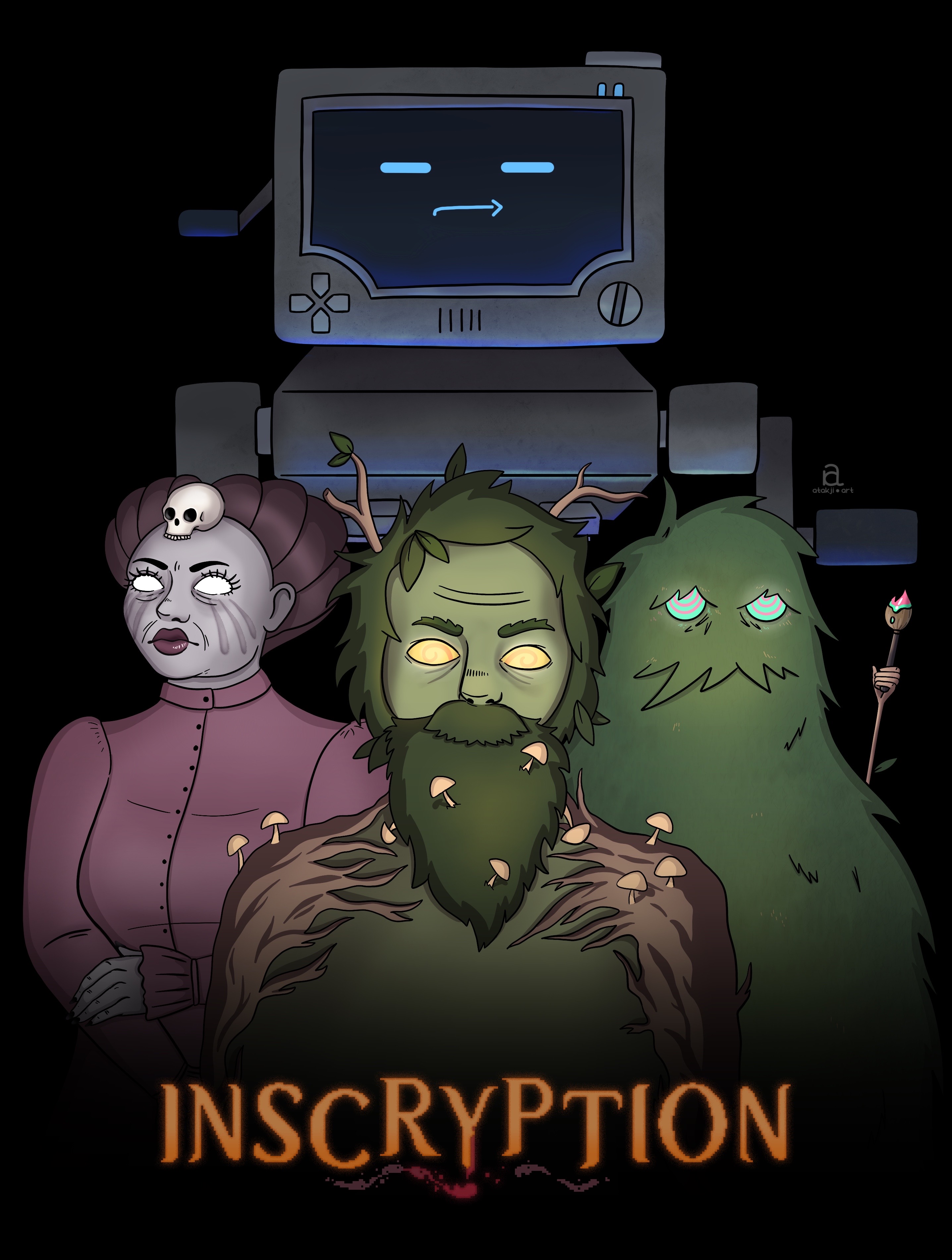Inscryption Thumbnails Inscryption Fanart by atakji on DeviantArt
