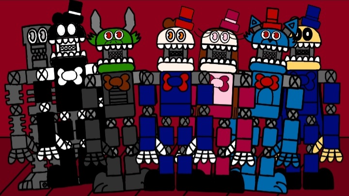 Three nights at tammy's todos os animatronics by arthurzinho2006 on  DeviantArt