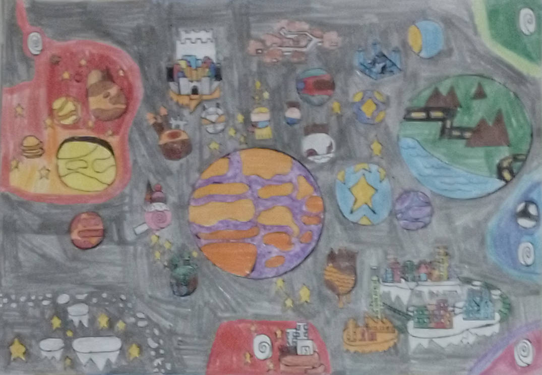 O espaco crazy world(DRAW ART) by arthurzinho2006 on DeviantArt