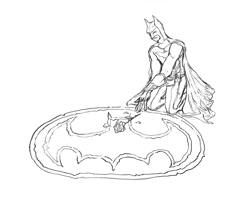 Batman: Aurora sketch