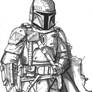 grey mando sketch