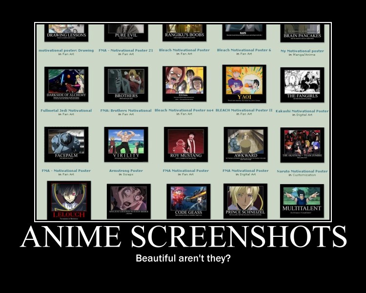 Anime Screenshots on DA