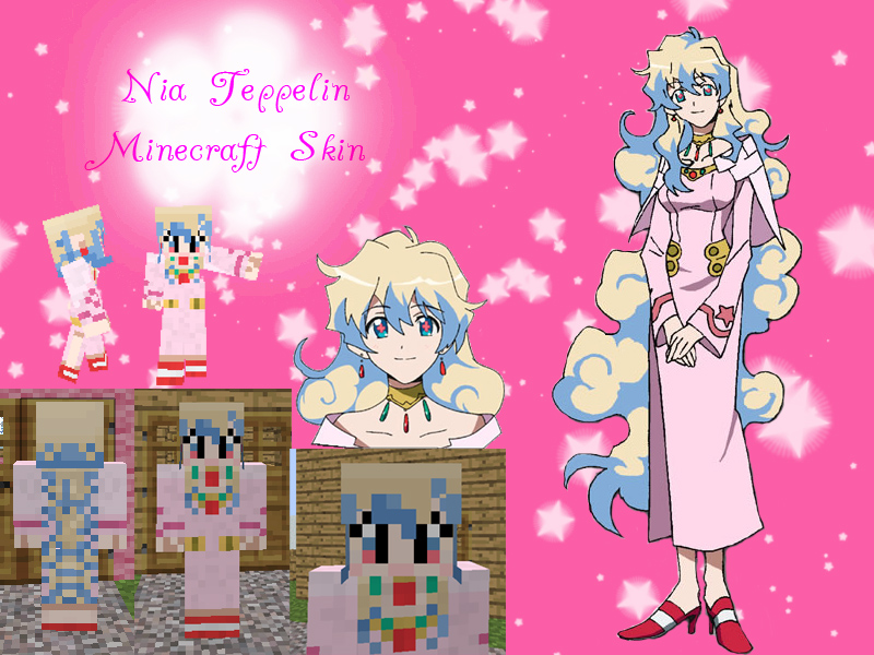 Minecraft Skin: Nia Teppelin(Time-Skip)