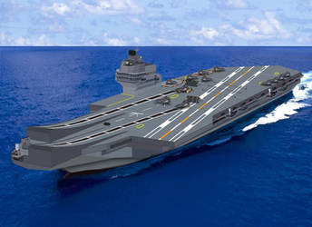 Medium Carrier Concept With F35 and Sea Gripen