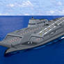 Future stealth aircraft carrier USS Barack Obama