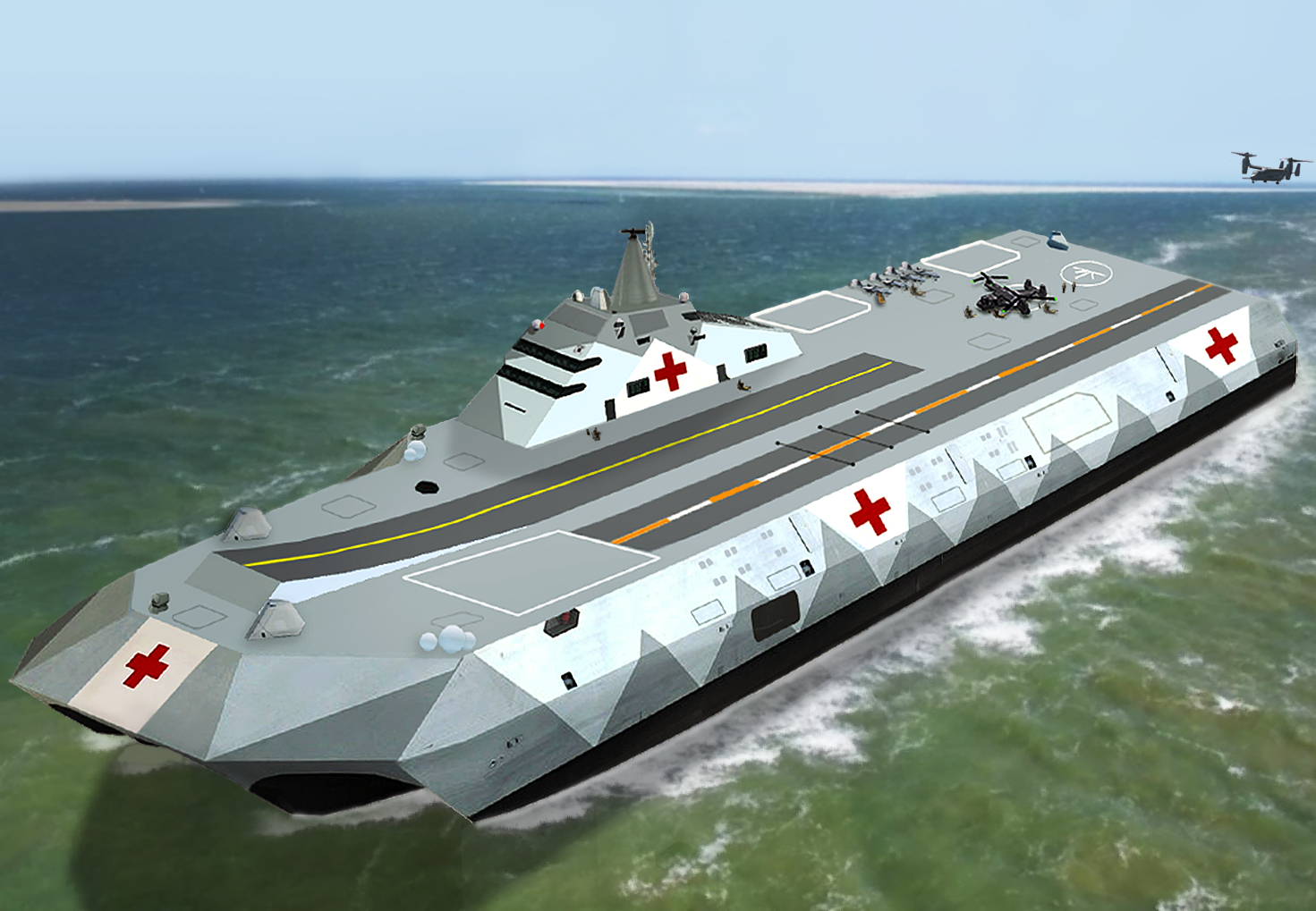 US Navy's latest hospital ship USNS Relief by indowflavour on DeviantArt