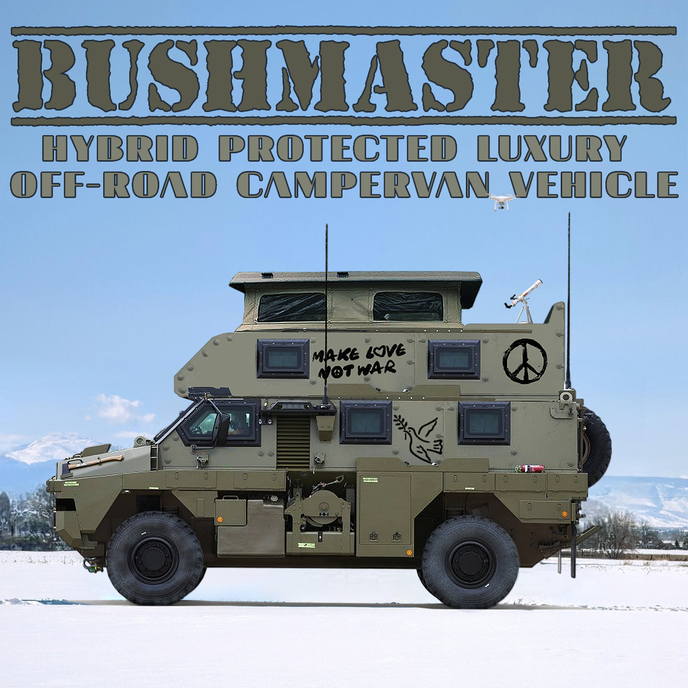 Bushmaster 4x4 Armoured Luxury Campervan by indowflavour on DeviantArt