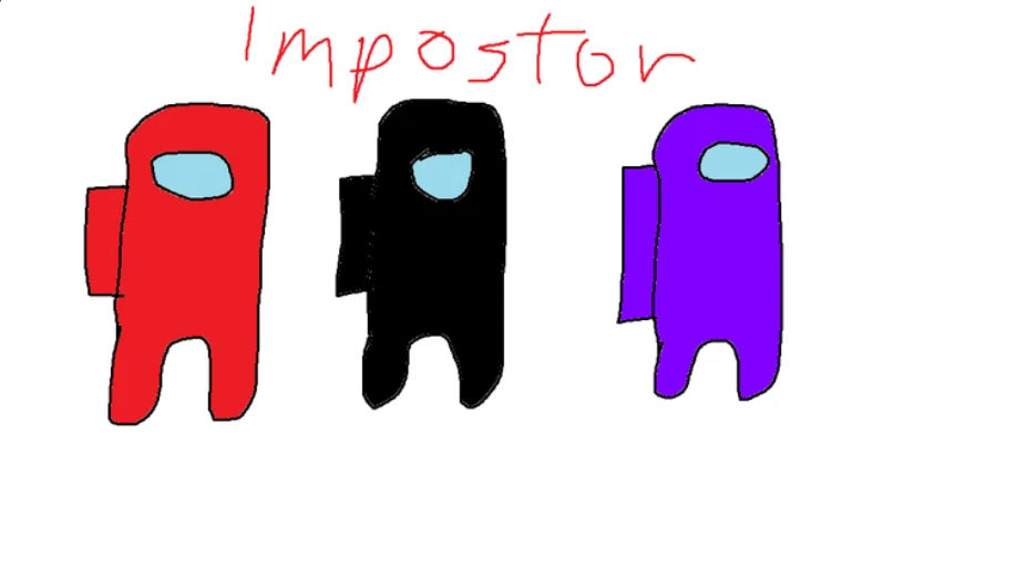 All Imposter Colors Main Impostor colors: Red, Black, Purple art 2021 by TheGruntParrot on ...