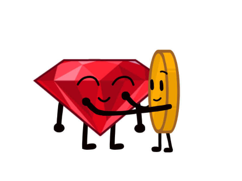 Coiny rubs Ruby's Face by TheGruntParrot on DeviantArt