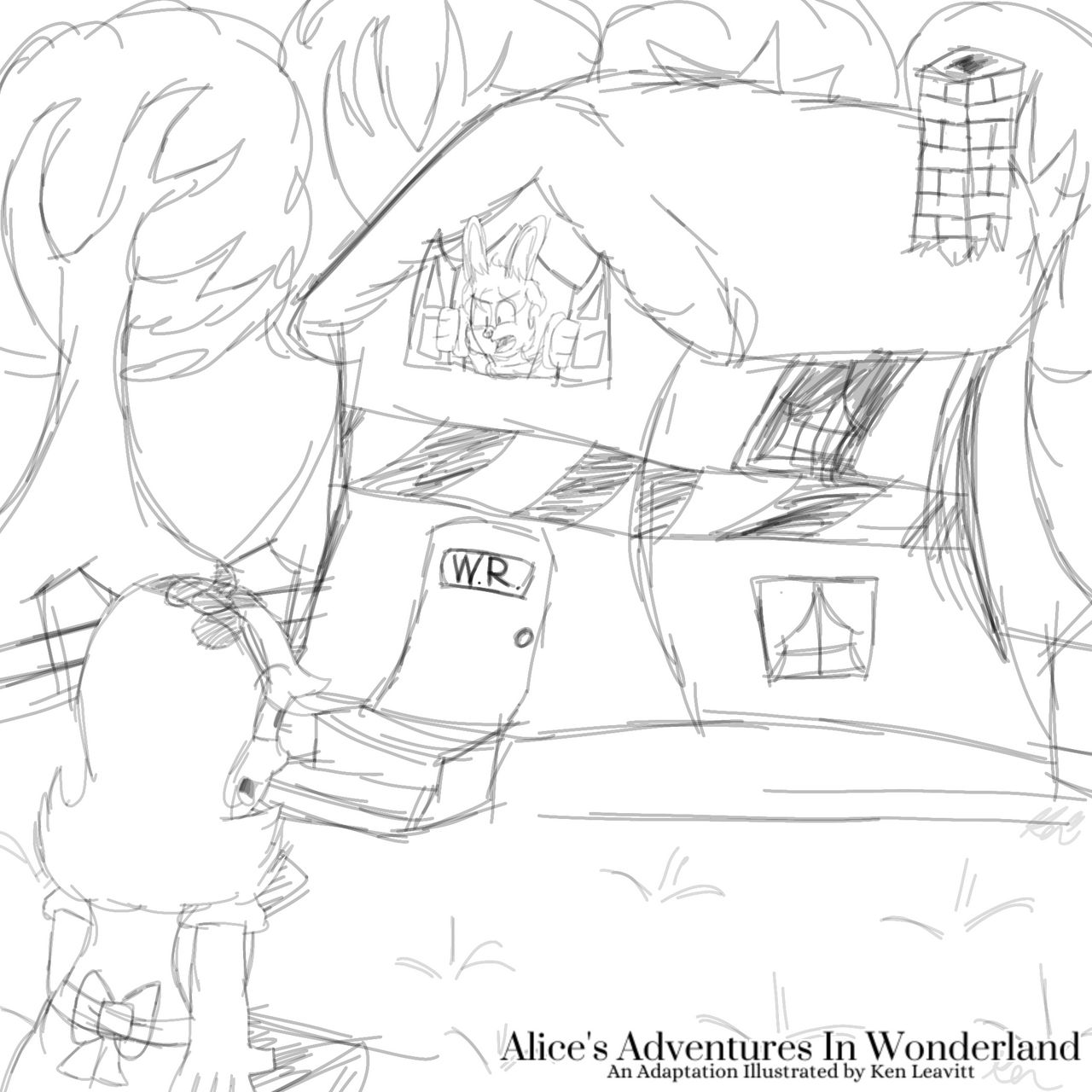 White Rabbit House Deviantart Alice White Rabbit House Concept by HighFlyArtist on DeviantArt