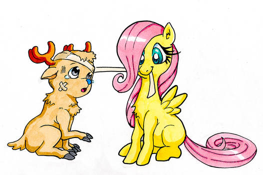 My Little One Piece - Chopper x Fluttershy