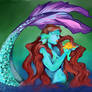 Mermaid with Lotus