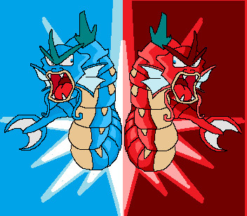 Gyrados Red Blue