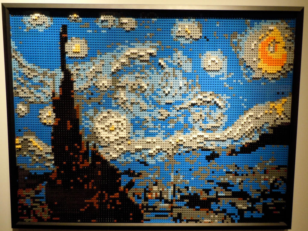 Lego Starry Night By TheOnyxSwami On DeviantArt Lego starry night by theonyxswami on deviantart