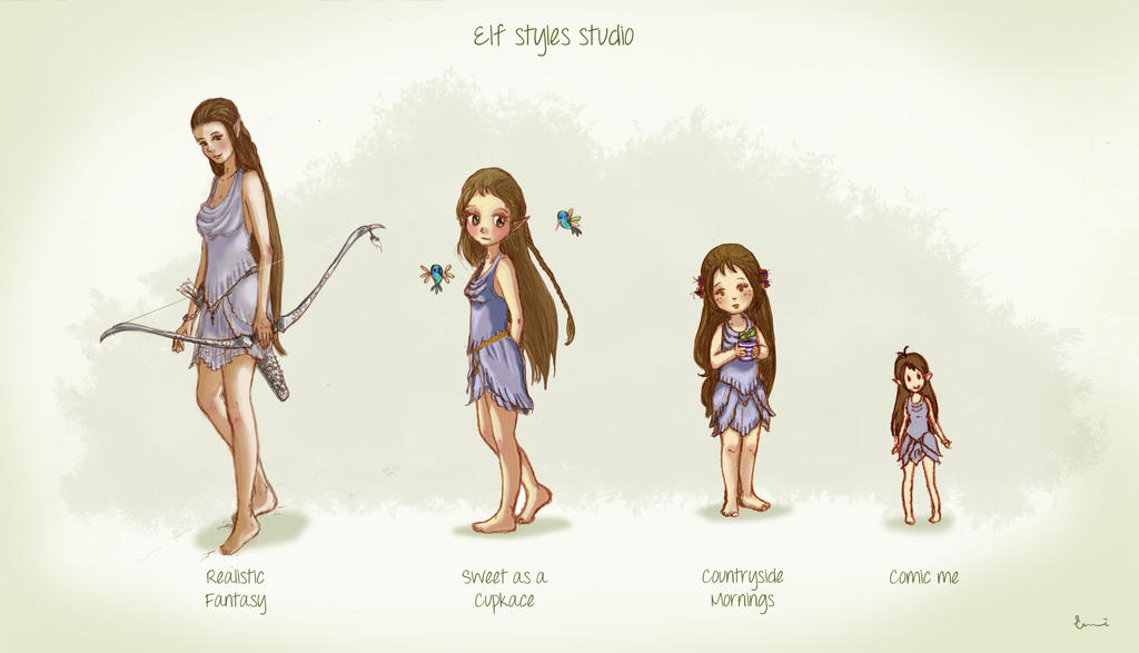 Elf styles Study