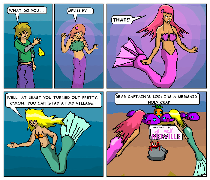 Benji to mermaid TG - Page 4