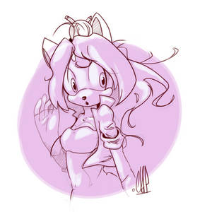 .:Sketch:. Mily The Cat