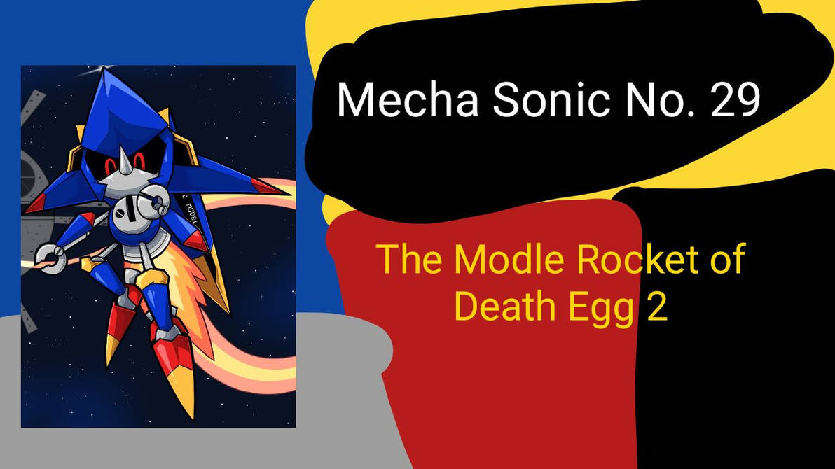 Mecha Sonic mk2 by Skarecrow85 on DeviantArt