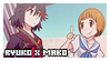 KlK: Ryuko x Mako Stamp