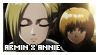 SnK: Armin x Annie Stamp