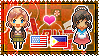 APH: Fem!America x OC!Philippines Stamp