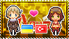 APH: Male!Ukraine x Fem!Turkey Stamp by xioccolate