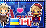 APH: Male!Ukraine x Fem!Canada Stamp