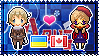 APH: Male!Ukraine x Fem!Canada Stamp