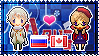 APH: Russia x Fem!Canada Stamp