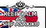 Keep Calm and Ship AsaKiku