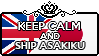 Keep Calm and Ship AsaKiku