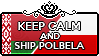 Keep Calm and Ship PolBela by xioccolate