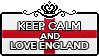 Keep Calm and Love England