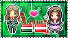 APH: Male!Hungary x Fem!Austria Stamp by xioccolate