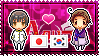 APH: Japan x Korea, South Stamp by xioccolate