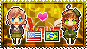 APH: Fem!America x OC!Brazil Stamp